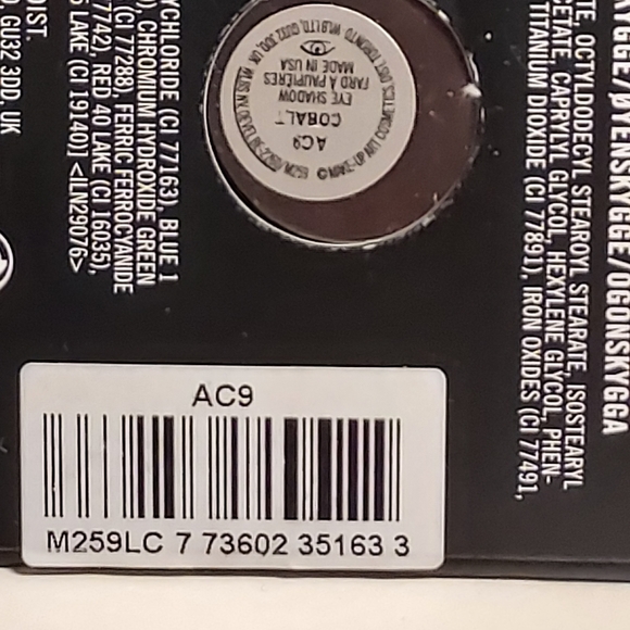 MAC Pro Palette Eye Shadow Refill Pan *COBALT* - Picture 4 of 4